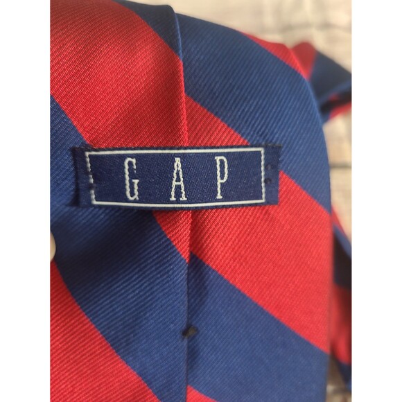 Vintage Gap Necktie Striped Repp Collegiate - Picture 2 of 6